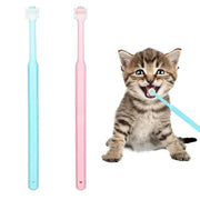 Mozeat 360° Small Pet Toothbrush, 2-Pack, Soft Silicone