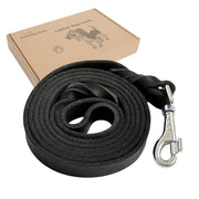 Leather Dog Leash, 6ft Heavy Duty Braided, for Large Dogs