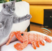 Jumping Shrimp Cat Toy