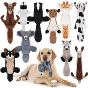 Sratte 10 Pcs Squeaky Dog Toys for Chewers