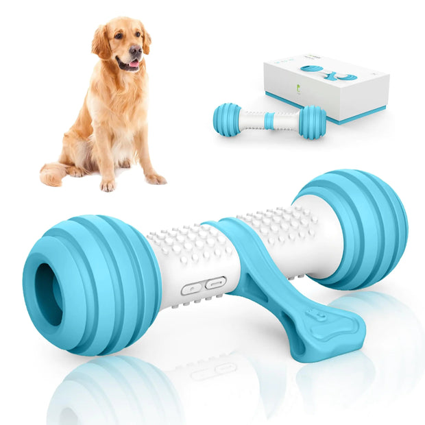 PETGEEK Automatic Smart Dog Bone Toy, Interactive & Durable